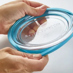 12x12 cm - Bormioli Rocco Frigoverre Future Contenitore Per Alimenti In Vetro Temperato