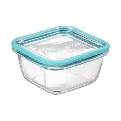 12x12 cm - Bormioli Rocco Frigoverre Future Contenitore Per Alimenti In Vetro Temperato