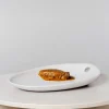 14.3x11.2 cm - Essentia Magnesium Stand Up Piatto Vassoio In Porcellana - Set 6 Pz