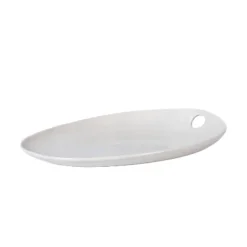 14.3x11.2 cm - Essentia Magnesium Stand Up Piatto Vassoio In Porcellana - Set 6 Pz