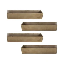 18x6 cm - Etna Coppetta In Porcellana - Set 4 Pz