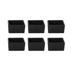 6x6 cm - Etna Coppetta In Porcellana - Set 6 Pz