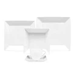 34x14 cm - Gural Porselen Merid Vassoio Rettangolare In Poercellana