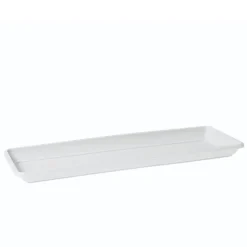 34x14 cm - Gural Porselen Merid Vassoio Rettangolare In Poercellana