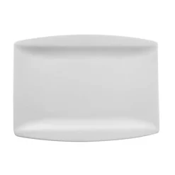 30x22 cm - Gural Porselen Napoli Piatto Vassoio Rettangolare In Porcellana