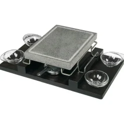 21x29 cm Ilsa Convivio Pietra Lavica Rettangolare Con Supporto