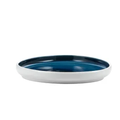 16x17.5 cm - Le Coq Abyssos Piatto Pane In Stoneware Set 4 Pz