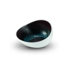 13x12 cm - Le Coq Estia Coppetta Obliqua In Porcellana Set 6 Pz