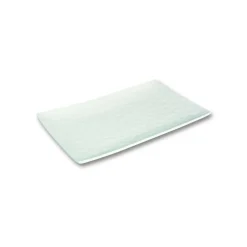 20.5x12.5 cm - Le Coq Hesperis Piatto Presentazione Vassoio Rettangolare In Porcellana Set 6 Pz
