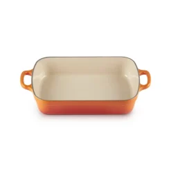 37x29 cm - Le Creuset Evolution Pirofila Rettangolare In Ghisa Vetrificata