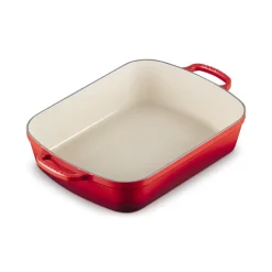 37x29 cm - Le Creuset Evolution Pirofila Rettangolare In Ghisa Vetrificata
