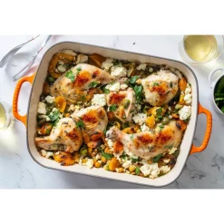 37x29 cm - Le Creuset Evolution Pirofila Rettangolare In Ghisa Vetrificata