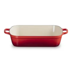 37x29 cm - Le Creuset Evolution Pirofila Rettangolare In Ghisa Vetrificata