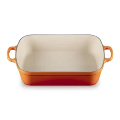 37x29 cm - Le Creuset Evolution Pirofila Rettangolare In Ghisa Vetrificata