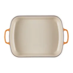 37x29 cm - Le Creuset Evolution Pirofila Rettangolare In Ghisa Vetrificata