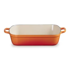 37x29 cm - Le Creuset Evolution Pirofila Rettangolare In Ghisa Vetrificata