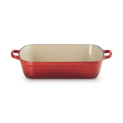 33x25 cm - Le Creuset Evolution Pirofila Rettangolare In Ghisa Vetrificata
