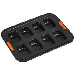 40x30 cm - Le Creuset Forme Speciali Stampo Mini Plum Cake Rettangolare 8 Impronte Antiaderente