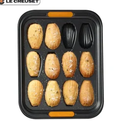 34x27 cm - Le Creuset Forme Speciali Stampo Mini Madeleine Rettangolare 12 Impronte Antiaderente