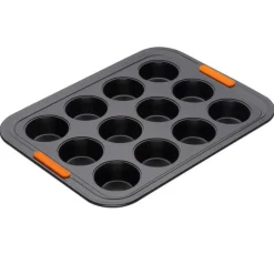 40x30 cm - Le Creuset Forme Speciali Stampo Muffin Rettangolare 12 Impronte Antiaderente