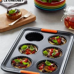 40x30 cm - Le Creuset Forme Speciali Stampo Biscotti Rettangolare 12 Impronte Antiaderente