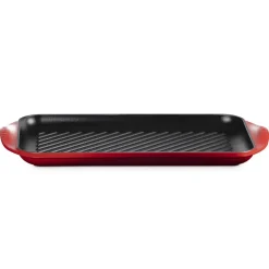 40x25 cm - Le Creuset Grill Bistecchiera Rettangolare Extralarge In Ghisa
