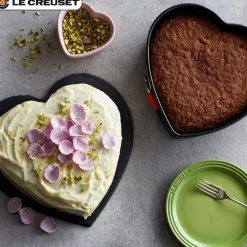 25x24 cm - Le Creuset Tortiera Apribile Cuore Antiaderente