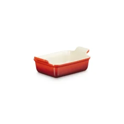 19x13 cm - Le Creuset Tradition Pirofila Rettangolare In Gres Vetrificato