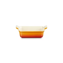 19x13 cm - Le Creuset Tradition Pirofila Rettangolare In Gres Vetrificato