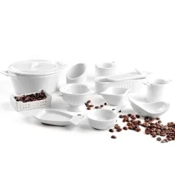8.5x5 cm - Paderno Finger Food Coppetta In Porcellana