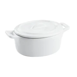 10.5x7 cm - Paderno Finger Food Mini Casseruola In Porcellana