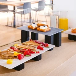 6x5 cm - Paderno Serving Trays Supporto Vassoio In Poliestere