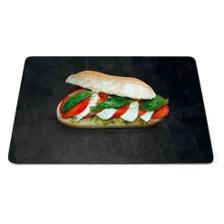 40x20 cm - Paderno Serving Trays Vassoio Rettangolare In Poliestere