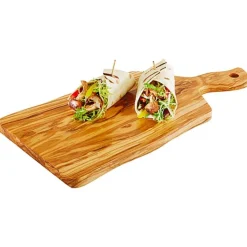 31x20 cm - Paderno Tableware Buffet & Display Vassoio Con Manico In Legno di Ulivo