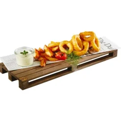 40x15 cm - Paderno Tableware Buffet & Display Mini Pedana Vassoio In Legno di Betulla