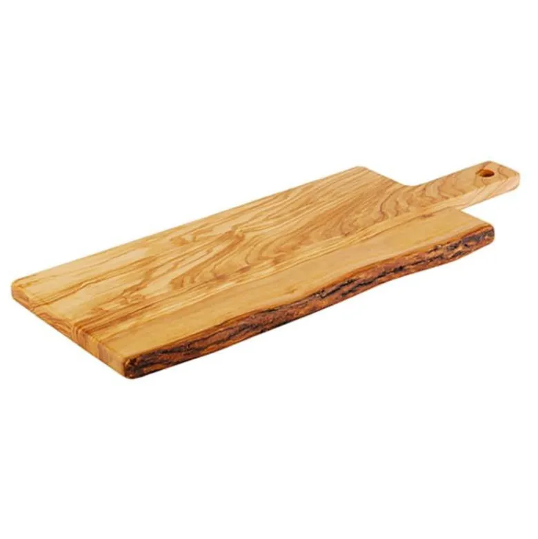 40x15 cm - Paderno Tableware Buffet & Display Vassoio Con Manico In Legno di Ulivo