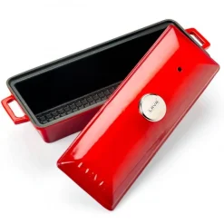 40x26 cm - Paderno Terrina Da Forno Rettangolare In Ghisa Smaltata