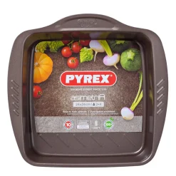 24x24 cm - Pyrex Asimetria Teglia Rotonda Antiaderente