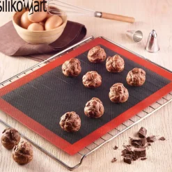 30x40 cm Silikomart Air Mat Tappetino Silicone Rettangolare Antiaderente In Silicone