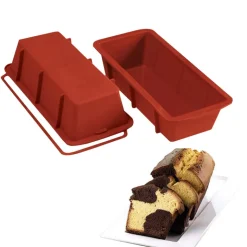 30x10 cm - Silikomart Classic Stampo Plum Cake Antiaderente In Silicone