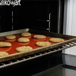 30x40 cm Silikomart Silicopat 7 Tappetino Silicone Rettangolare Antiaderente In Silicone