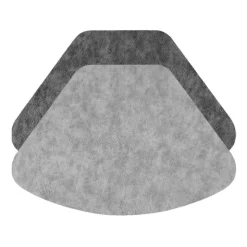48x32 cm - Suede Tovaglietta Tavola In PVC - Set 6 Pz