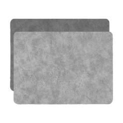 44.5x33 cm - Suede Tovaglietta Tavola In PVC - Set 6 Pz