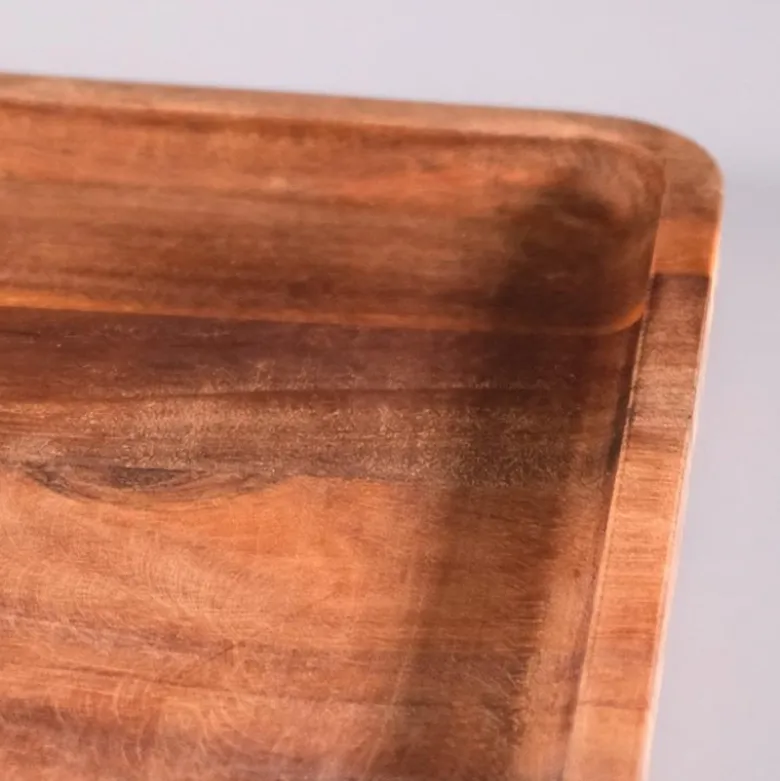 25x25 cm - Vassoio In Legno