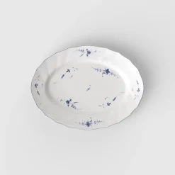 35.1x26.3 cm - Villeroy & Boch Vieux Luxembourg Vassoio Piatto Da Portata In Porcellana Premium