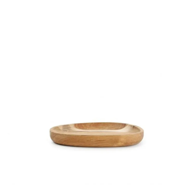 16x13 cm - Wood & Food Vassoio Triangolare In Legno