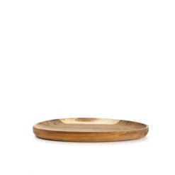 26x20 cm - Wood & Food Vassoio Triangolare In Legno