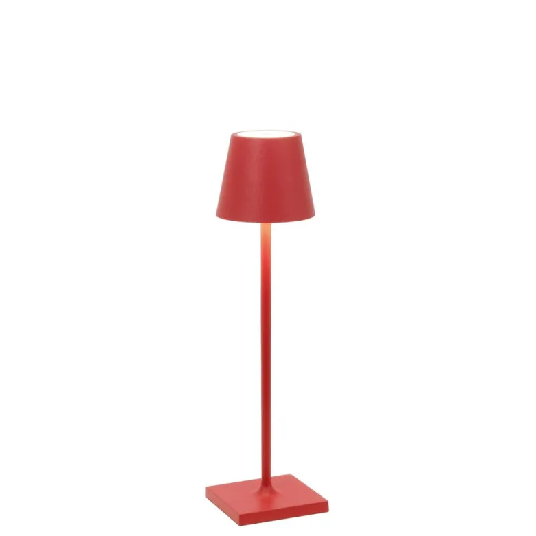 7x27 cm - Zafferano Poldina Micro Lampada Da Tavolo Dimmerabile