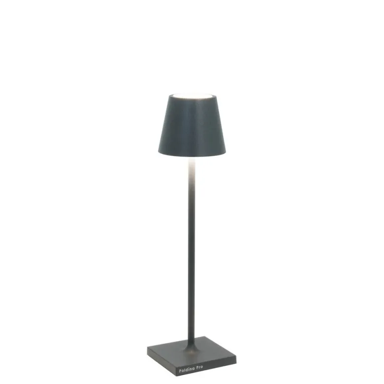 7x27 cm - Zafferano Poldina Micro Lampada Da Tavolo Dimmerabile