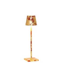 7x27 cm - Zafferano Poldina Micro Lampada Da Tavolo Dimmerabile